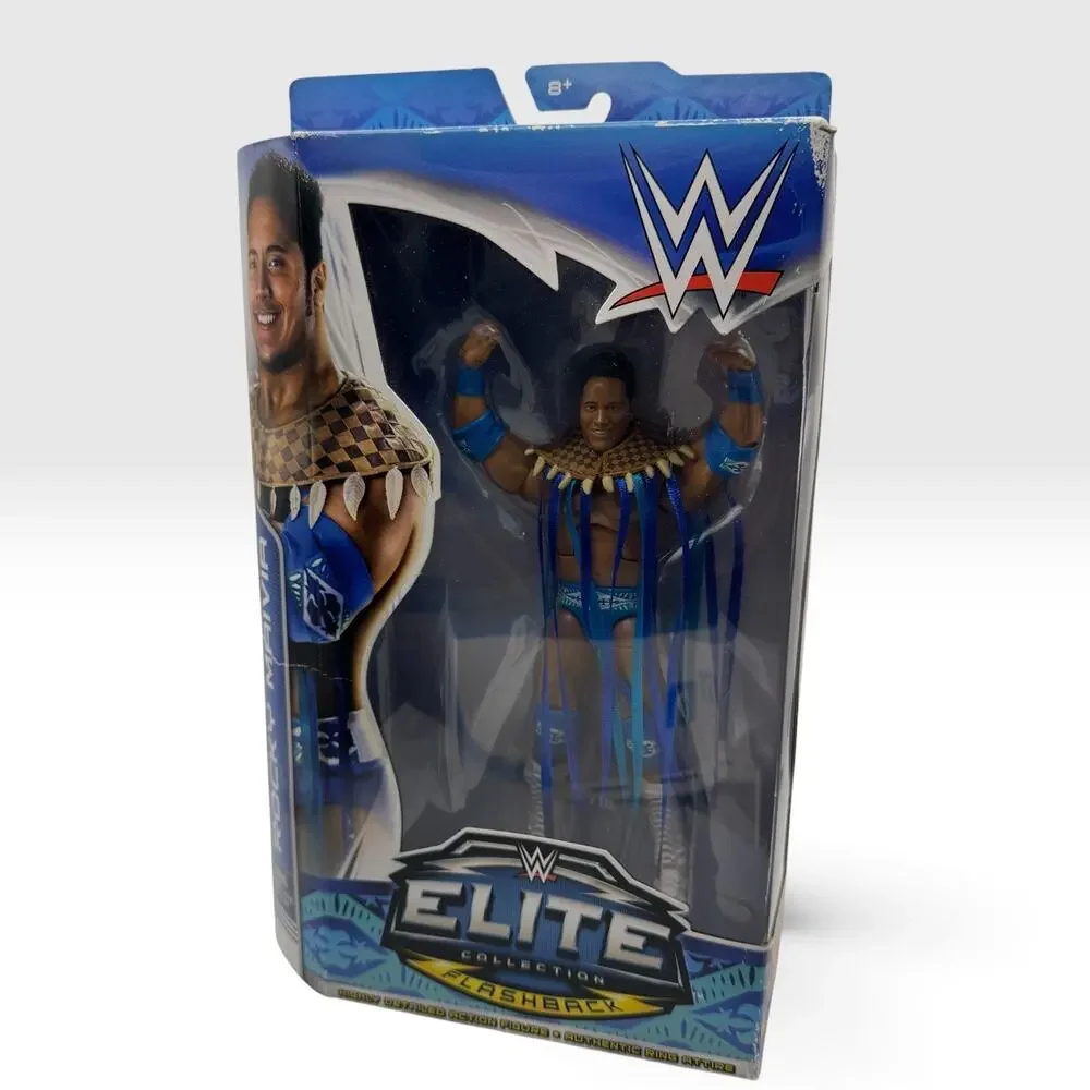 WWE Elite Collection Flashback Rocky Maivia Action Figure The Rock Mattel 2014